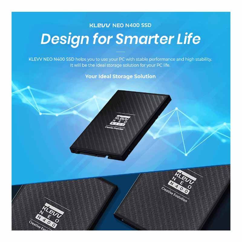 Klevv Neo N400 SSD INCH Sata 6GB/S 240GB Nand Up To 500MB/S